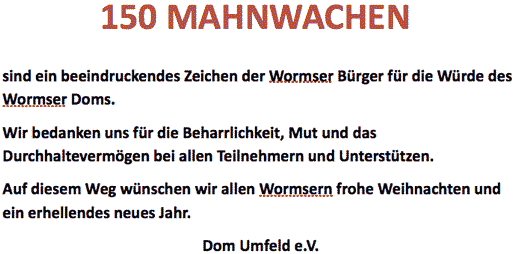 Mahnwache