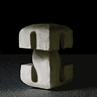 die Stadt aus Buchstaben
